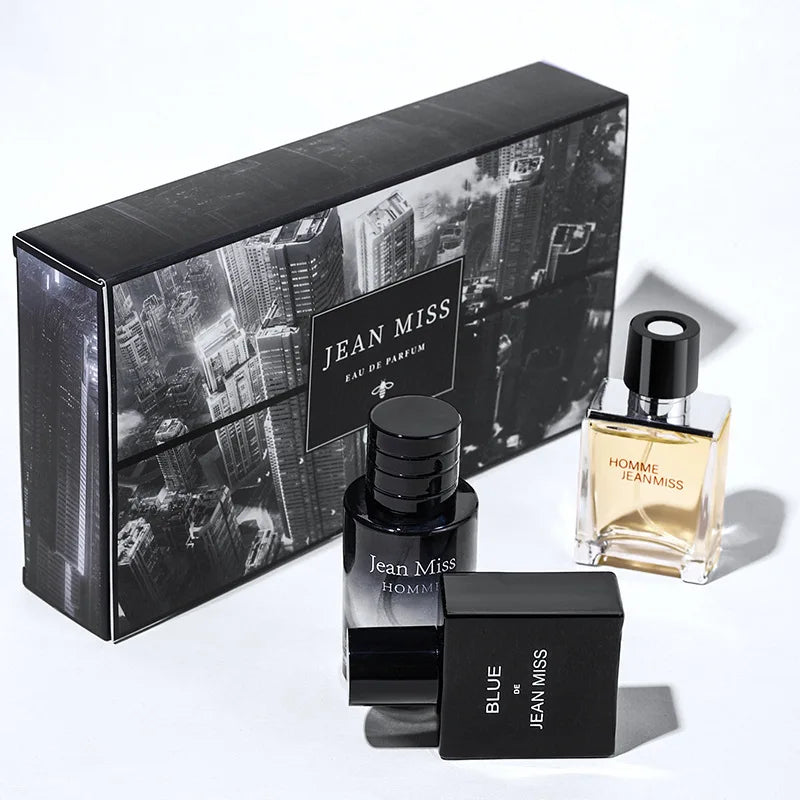 Conjunto de fragrâncias masculinas Wild 30ml x 3 Eau de Toilette