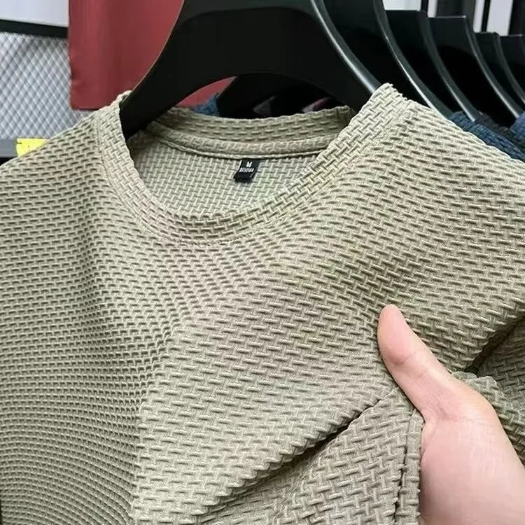 Camiseta Masculina Manga Curta Gola Redonda