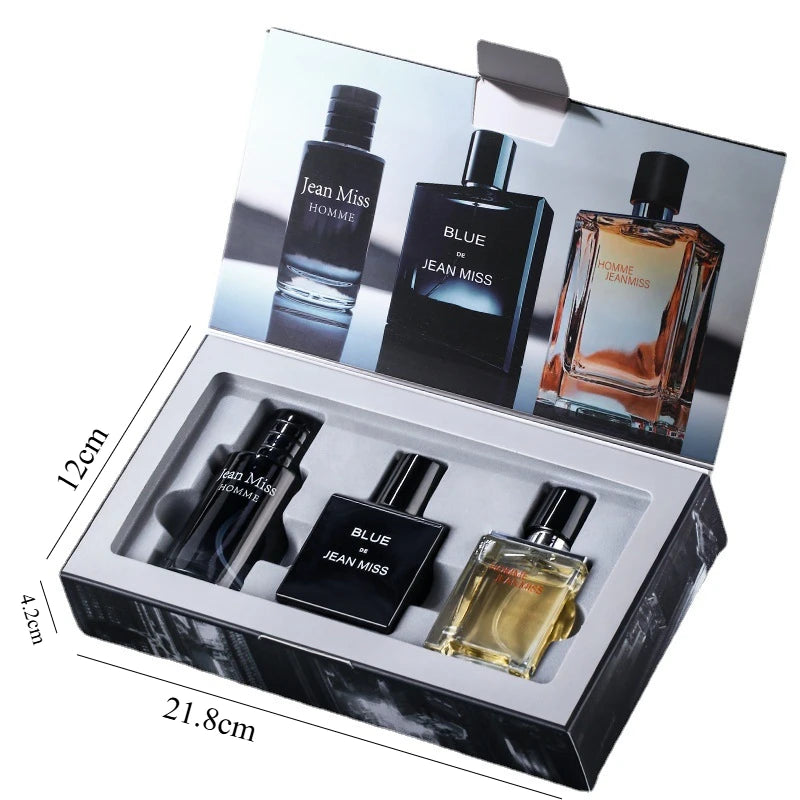 Conjunto de fragrâncias masculinas Wild 30ml x 3 Eau de Toilette