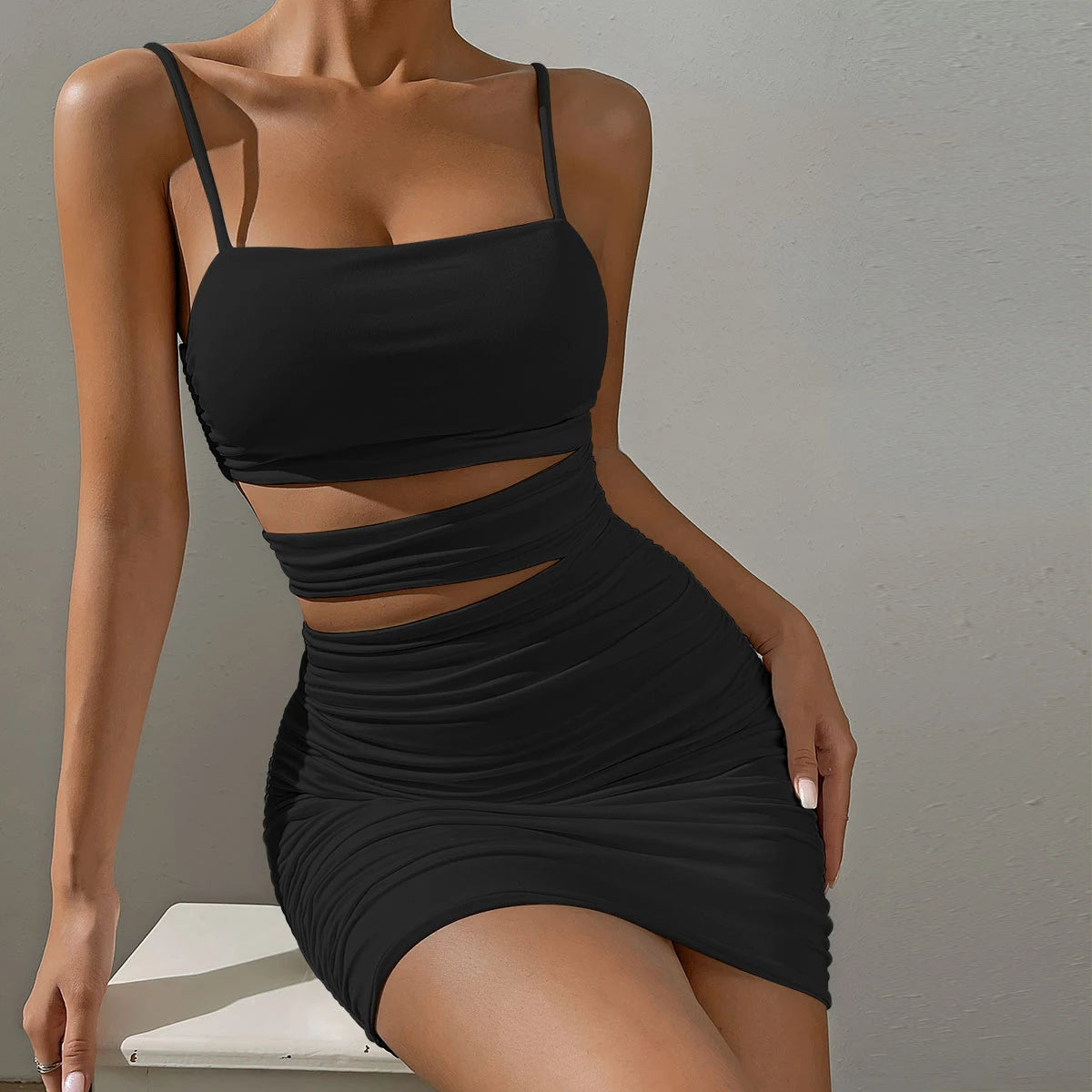 Vestido de Alças Finas