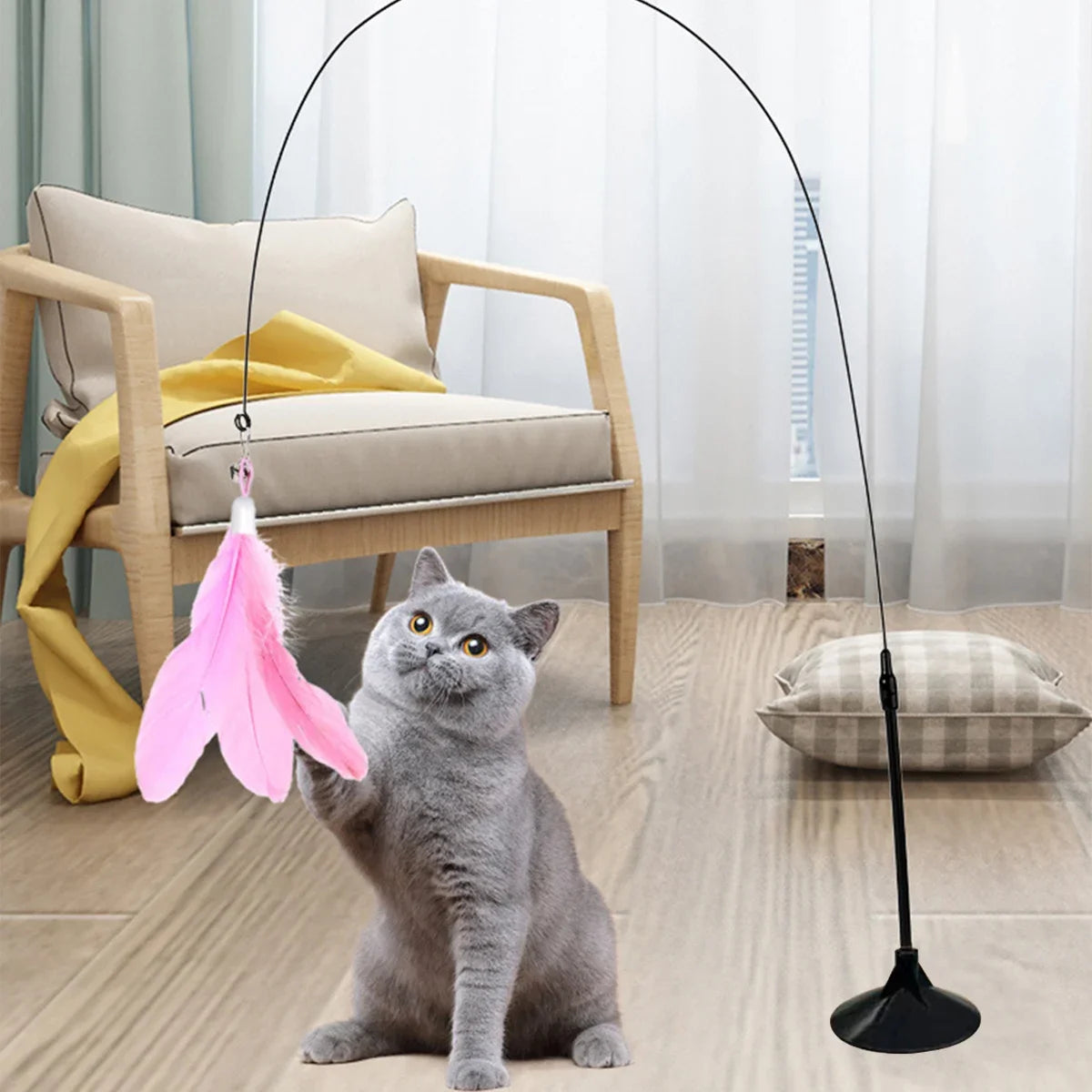Brinquedo interativo para gatos