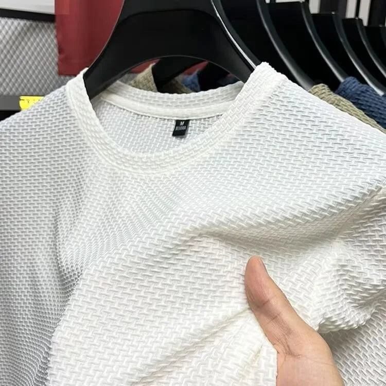 Camiseta Masculina Manga Curta Gola Redonda
