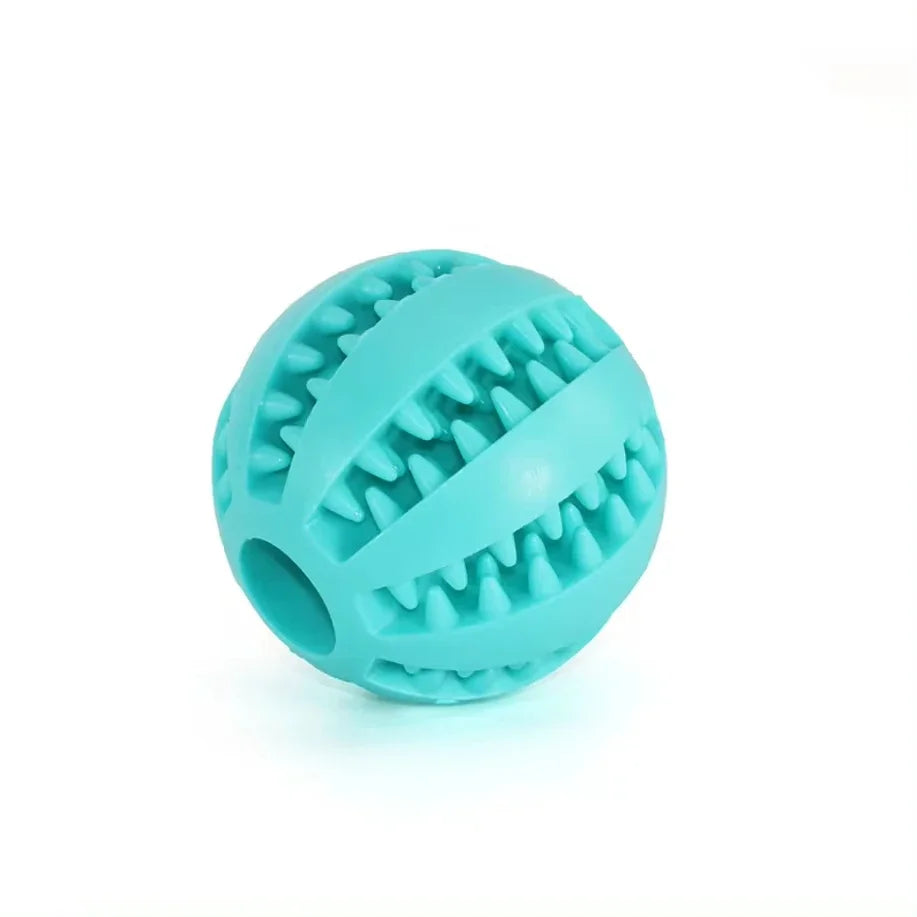 Bola de tratamento para limpeza dos dentes para animais