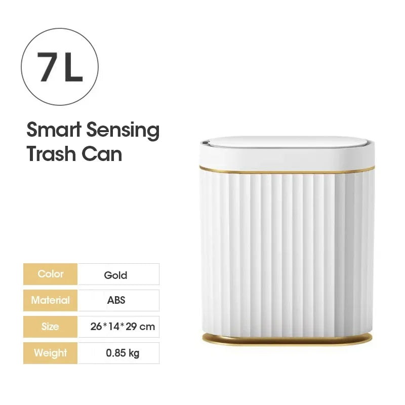 Lixeira automática de 7L/9L com sensor inteligente