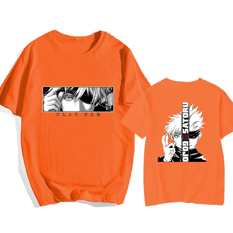 Tshirt Anime Satoru Gojo
