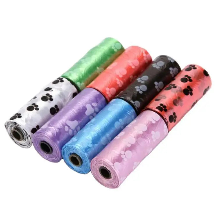 Biodegradable Dog Poop Bags 5-100 Rolls Outdoor Cleaning Poop Bag with Breakpoint, Puppy Cat Animal Stool Bag Pet Supplies