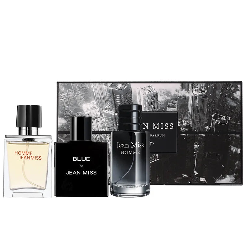 Conjunto de fragrâncias masculinas Wild 30ml x 3 Eau de Toilette