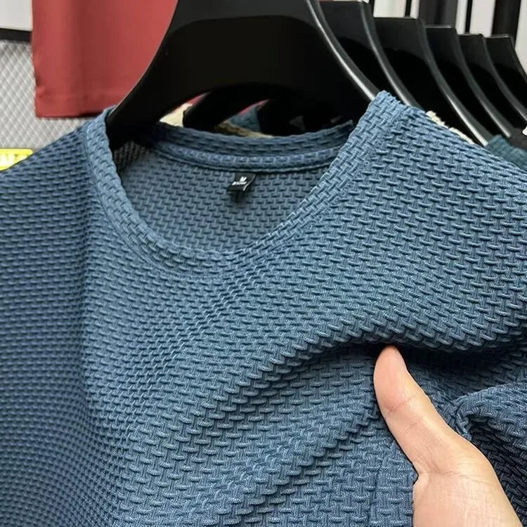 Camiseta Masculina Manga Curta Gola Redonda