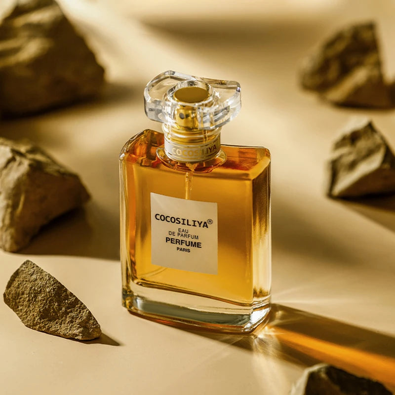 Perfume feminino, fragrância duradoura, leve e fresca 50ml