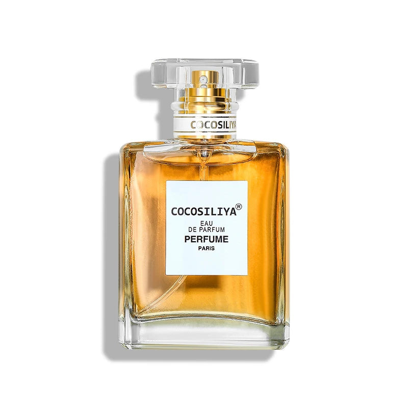 Perfume feminino, fragrância duradoura, leve e fresca 50ml