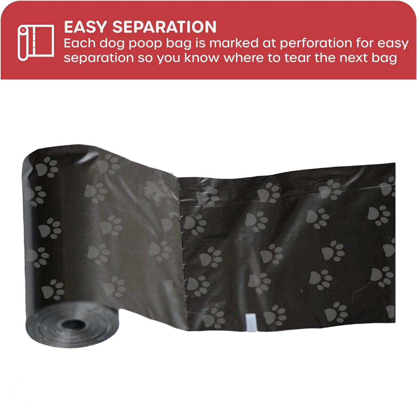 Biodegradable Dog Poop Bags 5-100 Rolls Outdoor Cleaning Poop Bag with Breakpoint, Puppy Cat Animal Stool Bag Pet Supplies