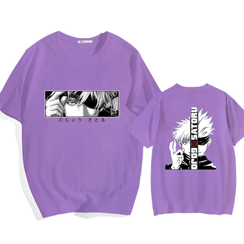 Tshirt Anime Satoru Gojo