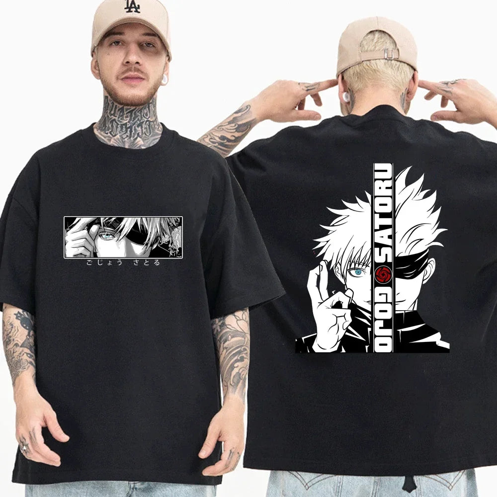 Tshirt Anime Satoru Gojo