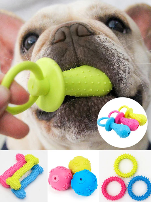 Brinquedos de treinamento para mastigar para animais de porte pequeno
