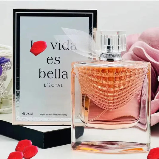 Perfume Feminino Fragrância de Rosa Perfume Duradouro Fresco Natural 75ml