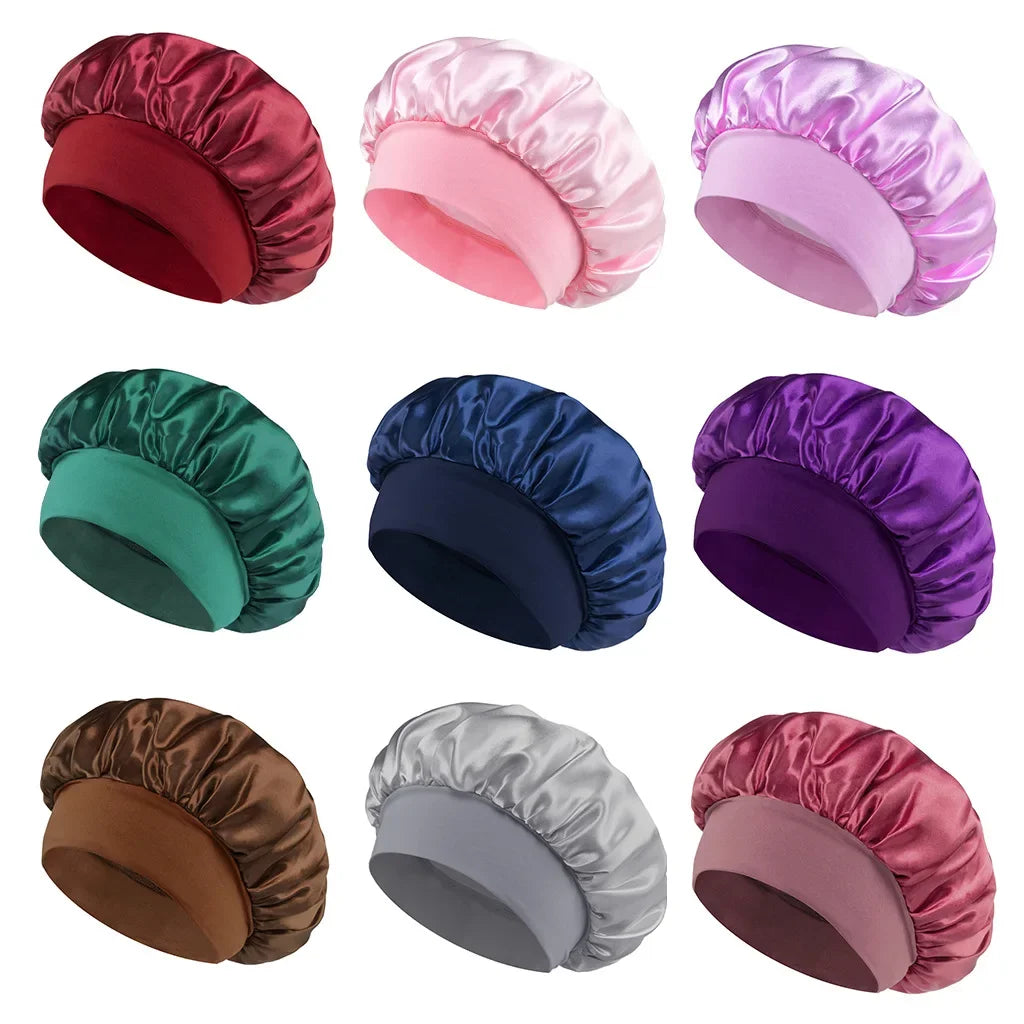 Touca de Cabelo para dormir com elástico macio