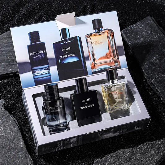 Conjunto de fragrâncias masculinas Wild 30ml x 3 Eau de Toilette