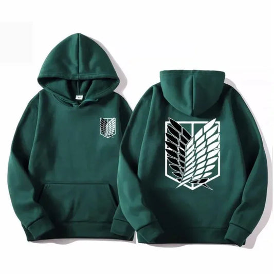 Sweatshirt Masculina Anime Attack em Titan