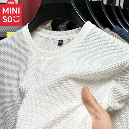 Camiseta Masculina Manga Curta Gola Redonda