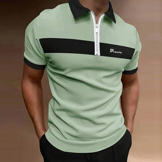 Camisa-Polo masculina manga curta