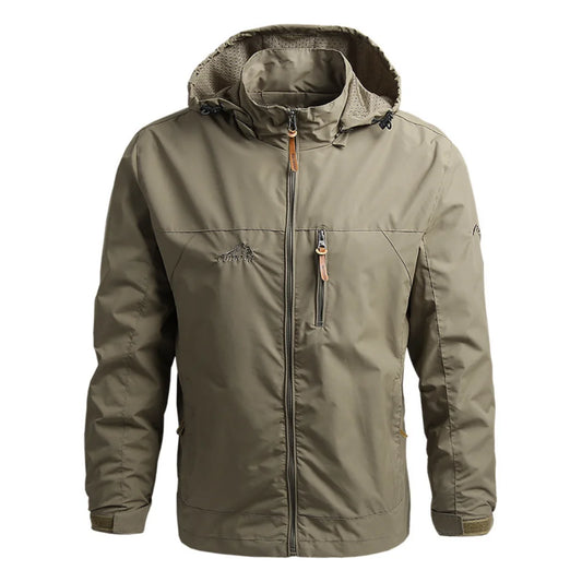 Casaco corta-vento masculina primavera-outono